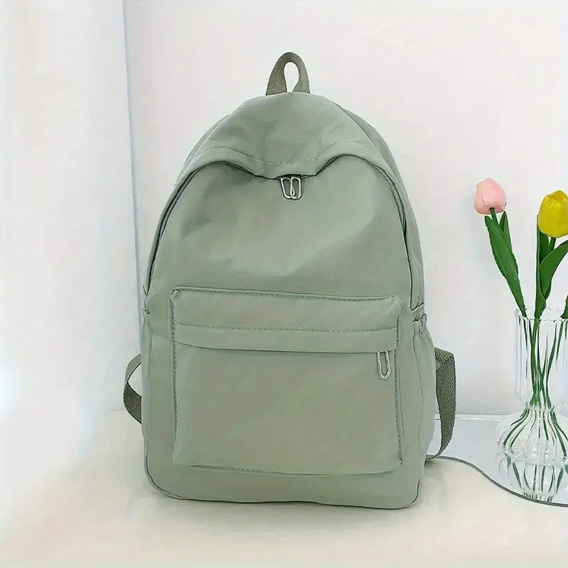 Stylish Mini Casual Schoolbag Simple  Spacious Travel Backpack