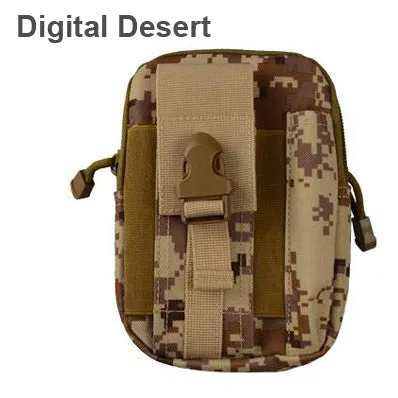 Tactical Molle bag Pouch Belt Waist Packs Bag Pocket Military Waist Fanny Pack Pocket for Iphone 6 6s 5s for Samsung Galaxy S6