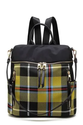 TEEK - MKF Collection Nishi Plaid Backpack