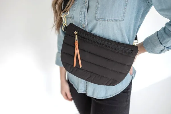 TEEK - Quilted Nylon Waist/ Sling Bag