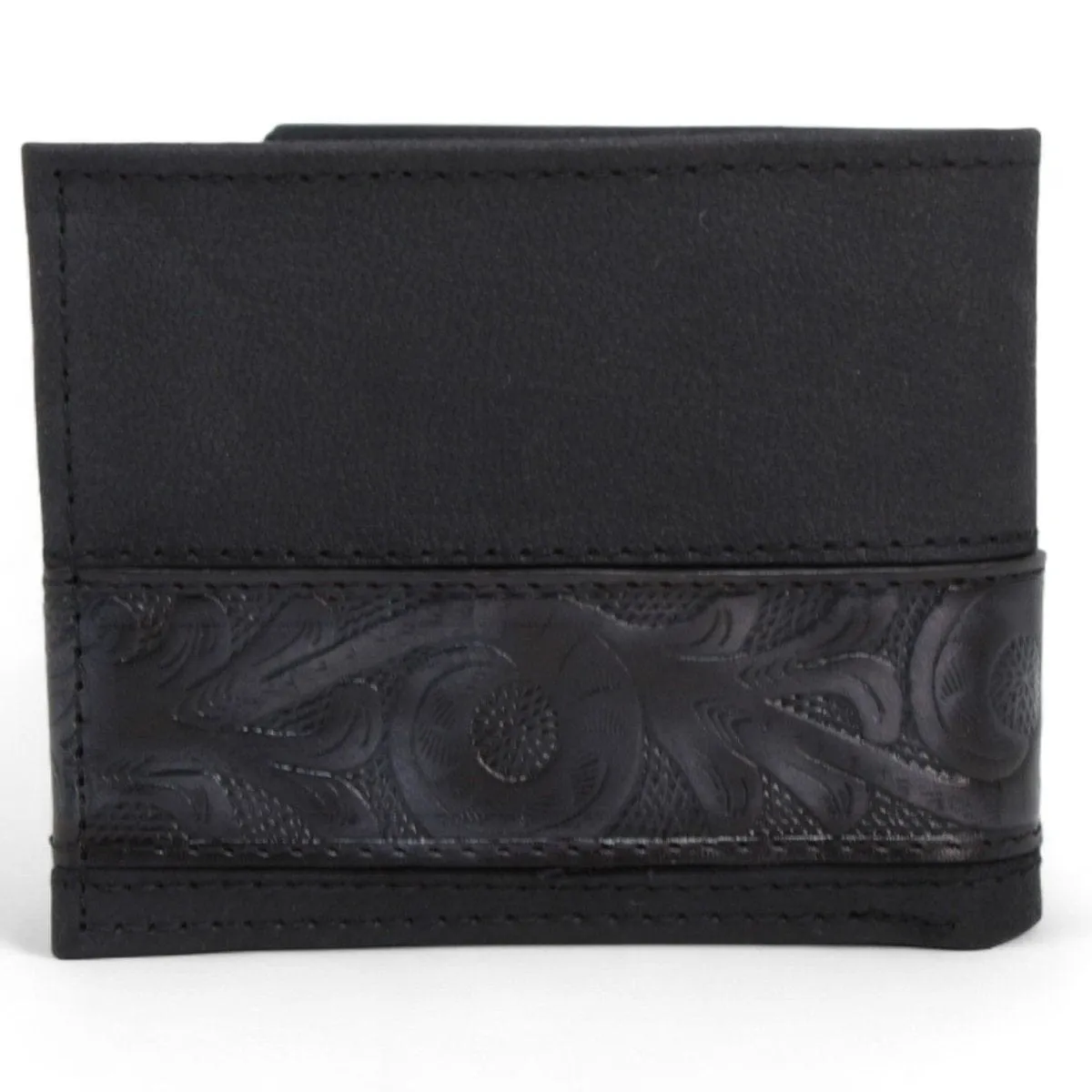 Tombstone Genuine Leather Wallet Black TOM-W241