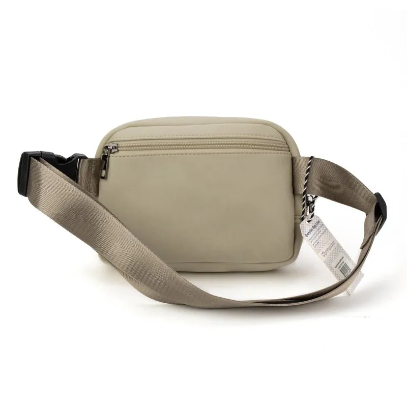 Vaughan Woven Belt/Crossbody Bag  - Khaki