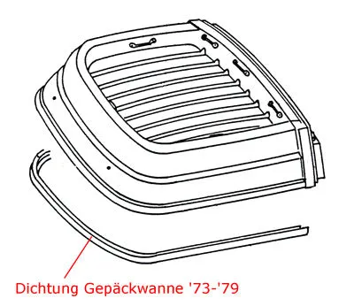 Westfalia Pop Top Seals (options)