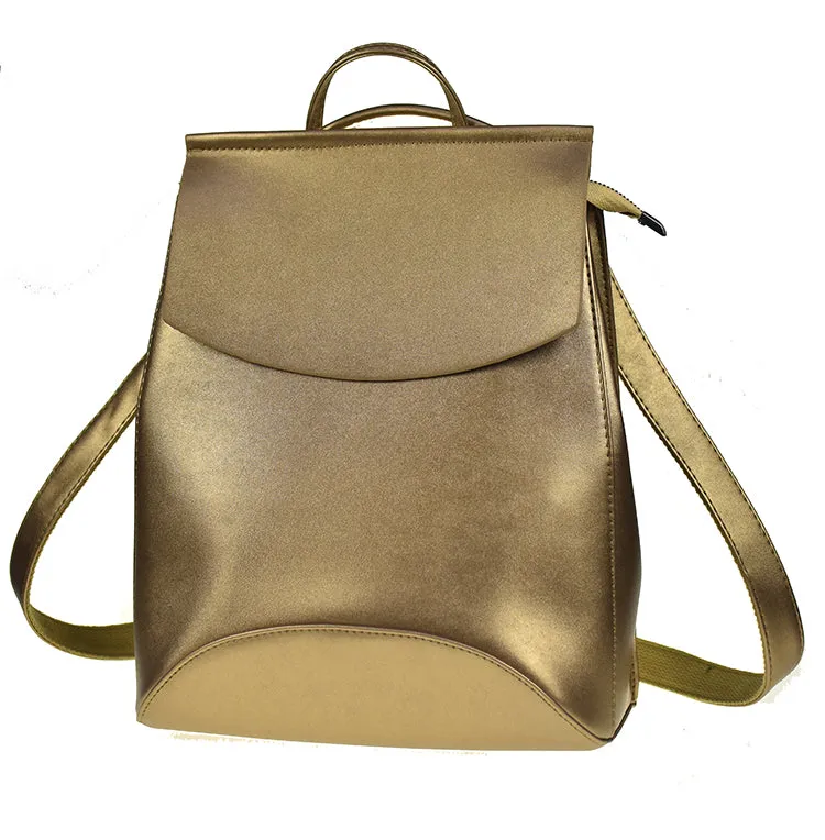 Women High Quality Fashion Leather Backpack Shoulder Bag